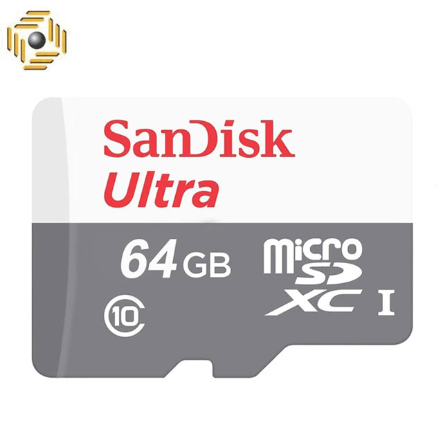 کارت حافظه microSDXC سن دیسک مدل Ultra کلاس 10 استاندارد UHS-I U1 سرعت 100MBps ظرفیت64 گیگابایت