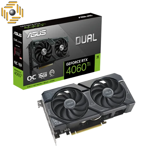 کارت گرافیک ایسوس Dual GeForce RTX 4060 Ti OC Edition 8GB GDDR6