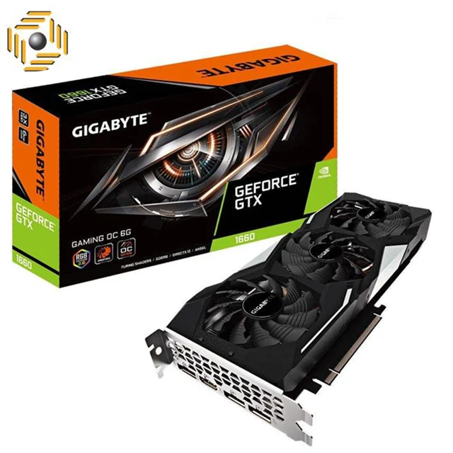 کارت گرافیک گیگابایت مدل GeForce GTX 1660 GAMING 6G