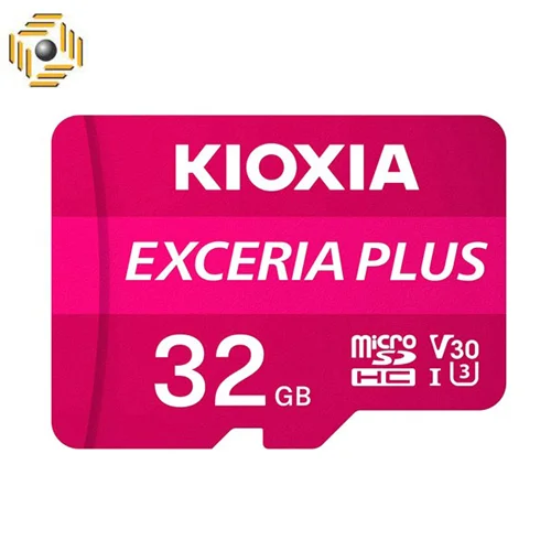 کارت حافظه‌ microSDXC کیوکسیا مدل EXCERIA PLUS کلاس 10 استاندارد UHS-1 U3 سرعت 100MBps ظرفیت32 گیگابایت به همراه آداپتور SD