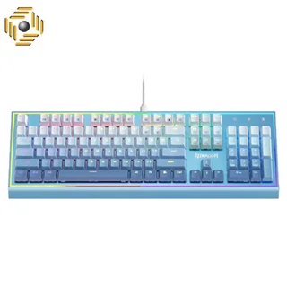 کیبورد مکانیکال گیمینگ ردراگون K654 GWB RGB Red Switch BLUESIREN
