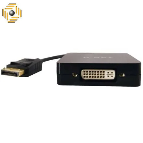 مبدل Display Port به HDMI/VGA/DVI دی نت مدل DP-DVH