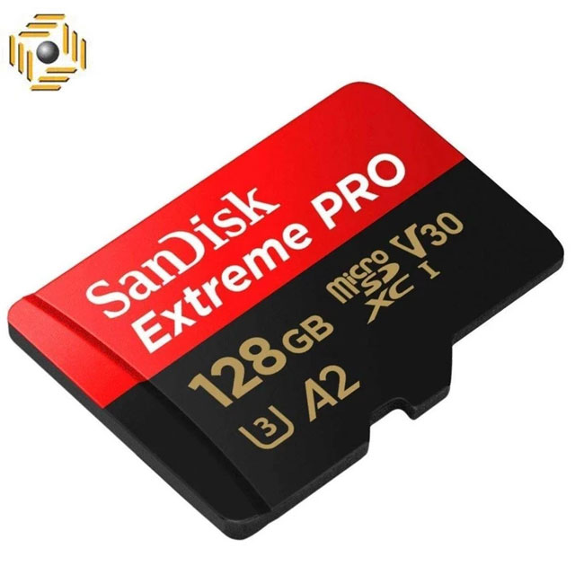 کارت حافظه microSDXC سن دیسک مدل Extreme PRO کلاس A2 استاندارد UHS-I U3 سرعت 200MBs ظرفیت 128 گیگابایت