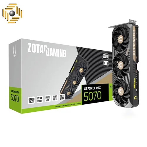 کارت گرافیک گیمینگ زوتک مدل GeForce RTX 5070 SOLID OC