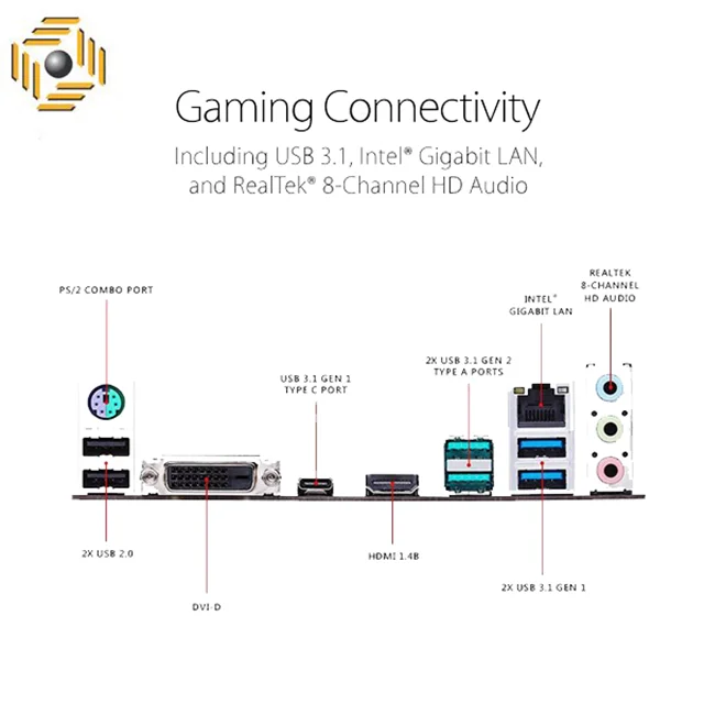 مادربرد ایسوس مدل TUF Z370-PLUS GAMING