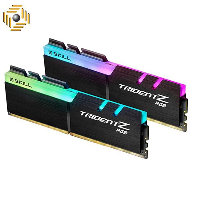 رم دسکتاپ DDR4 دو کاناله 2400 مگاهرتز CL15 جی اسکیل مدل TRIDENT Z RGB ظرفیت 16 گیگابایت