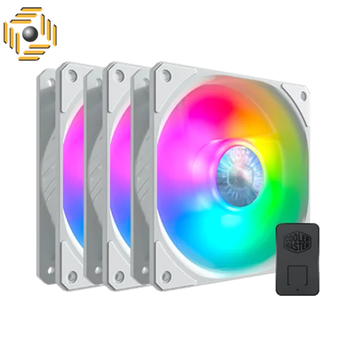 فن کیس کولر مستر مدل SICKLEFLOW 120 ARGB 3in1 WHITE