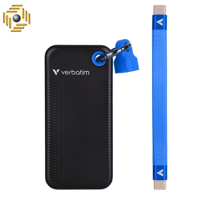 اس اس دی اکسترنال ورباتیم مدل Pocket ظرفیت 1 ترابایت رابط USB 3.2 Gen2
