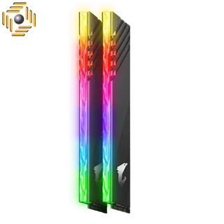 رم دسکتاپ DDR4 دو کاناله 3200 مگاهرتز CL16 گیگابایت مدل (AORUS RGB (With Demo Kitظرفیت 16 گیگابایت