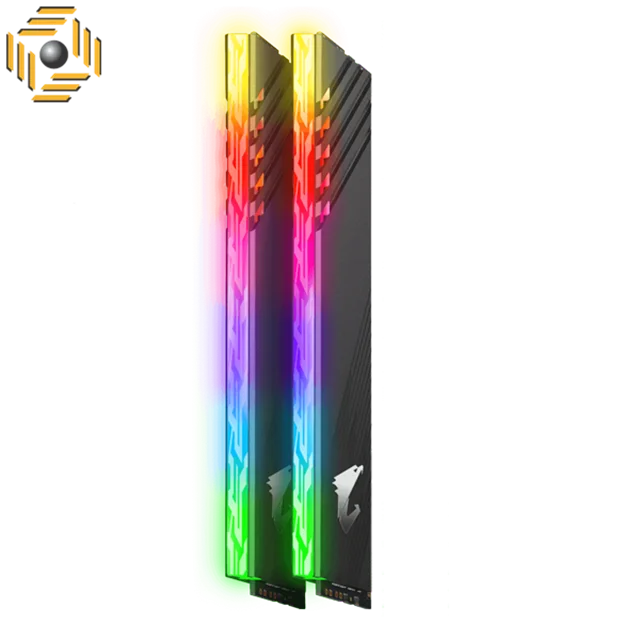 رم دسکتاپ DDR4 دو کاناله 3200 مگاهرتز CL16 گیگابایت مدل (AORUS RGB (With Demo Kitظرفیت 16 گیگابایت
