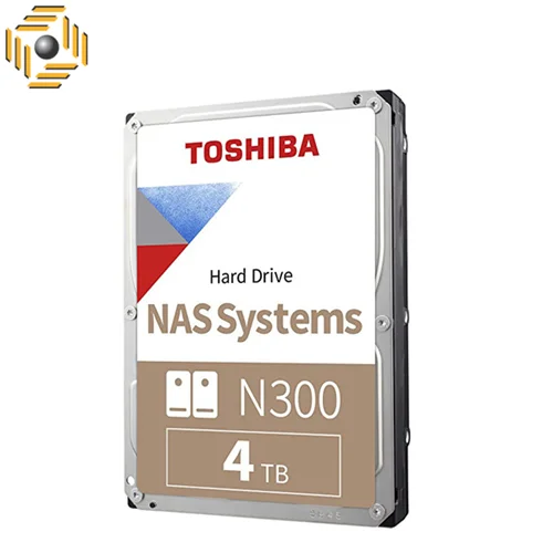 هارد دیسک اینترنال توشیبا مدل N300 ظرفیت 4 ترابایت