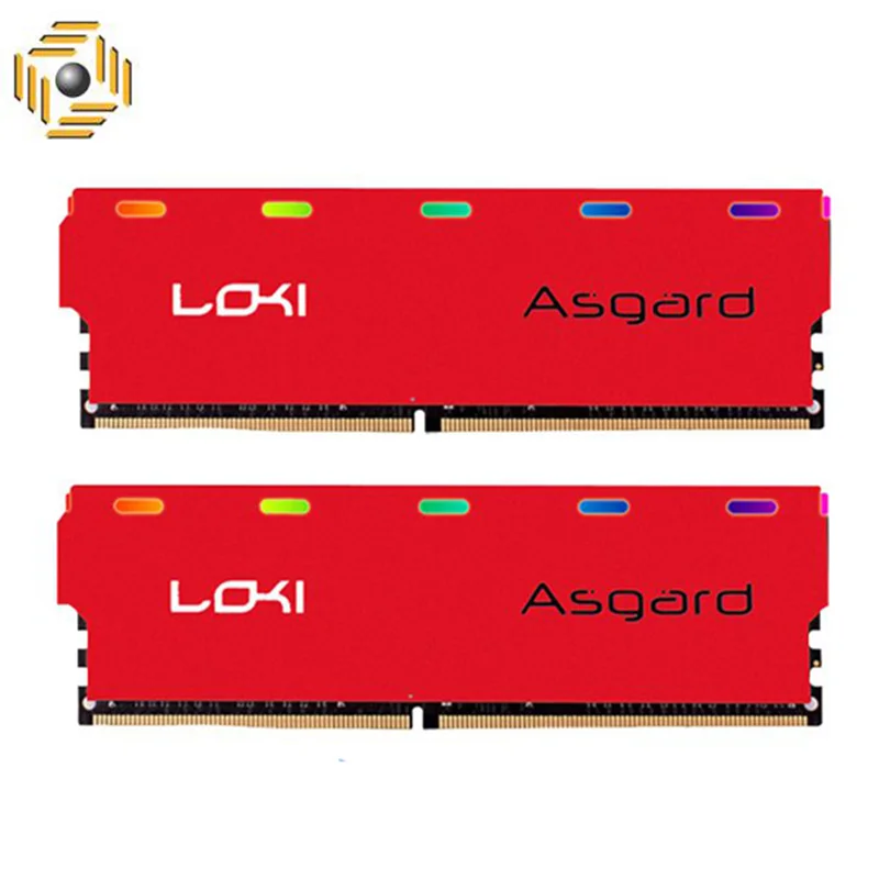 رم ازگارد LOKI W1 DDR4 16GB (2x8GB) 3200MHZ RGB RED
