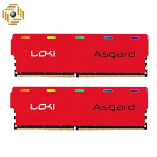 رم ازگارد LOKI W1 DDR4 16GB (2x8GB) 3200MHZ RGB RED