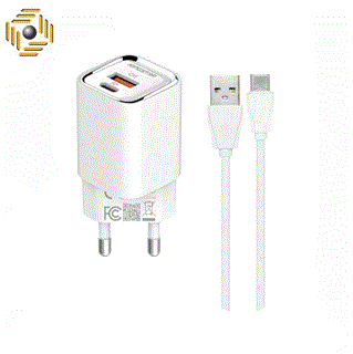 شارژر دیواری 30 وات کینگ استار مدل KW180 PD به همراه کابل USB-C