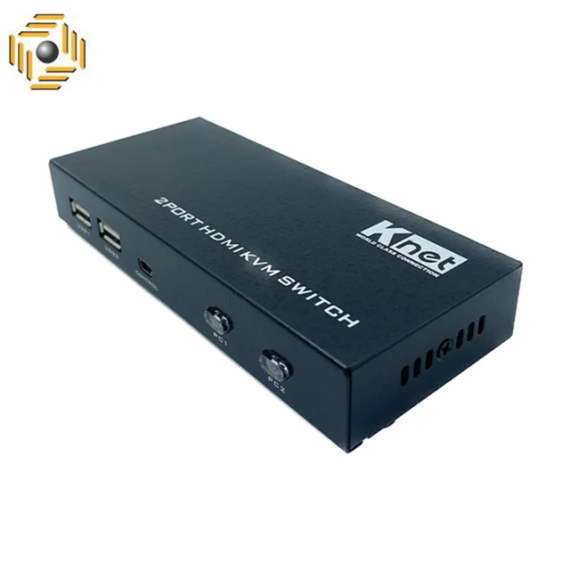 سوییچ HDMI KVM دو پورت کی نت