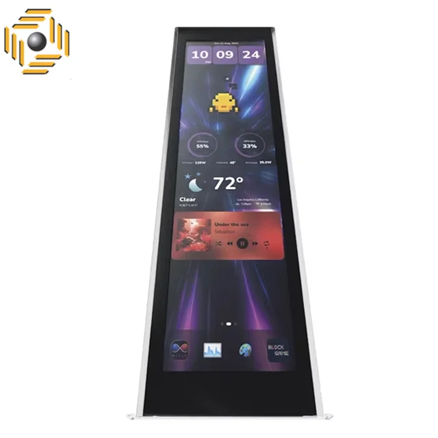 مانیتور کیس هایت HYTE Y70 touch infinite Pitch Black Display Upgrade اپن باکس