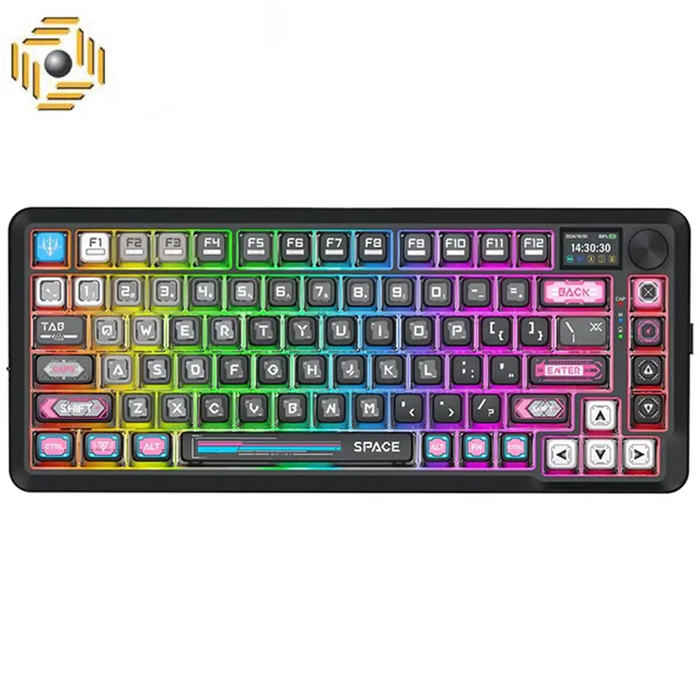 کیبورد بی سیم گیمینگ ردراگون FLEKACT K708 MC PRO RGB
