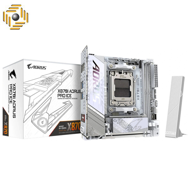 مادربرد گیگابایت مدل GIGABYTE X870I AORUS PRO ICE