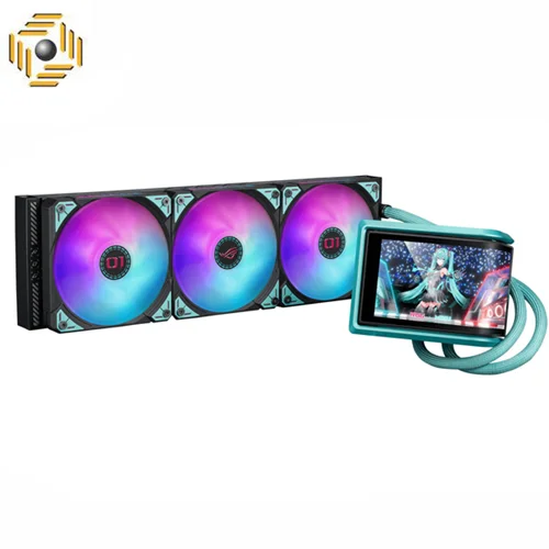 خنک کننده مایع پردازنده ایسوس مدل ROG Ryuo IV SLC 360 ARGB HATSUNE MIKU EDITION