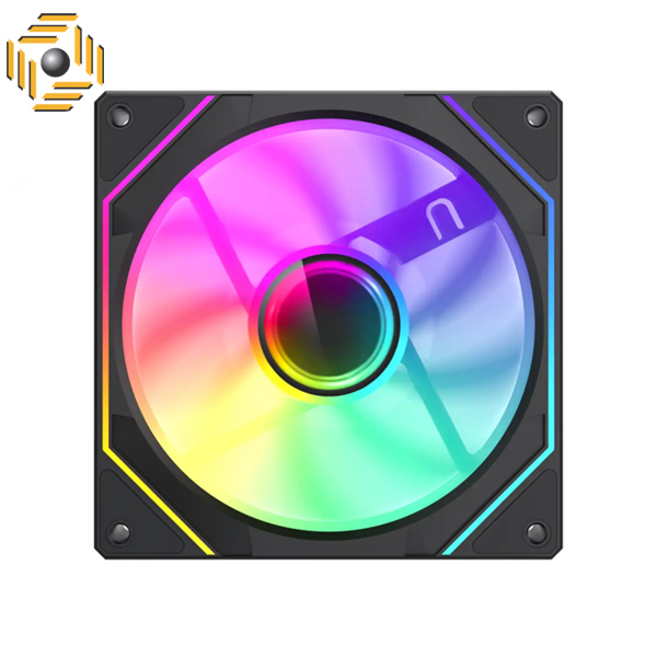 فن کیس گیم مکس FN12A-S8I-R Black