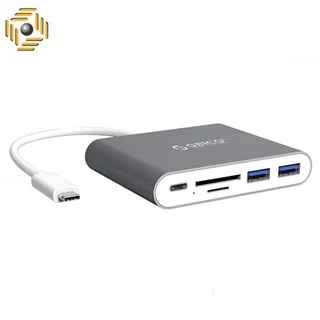 مبدل USB-C به USB و کارت خوان اوریکو مدل RCC2A