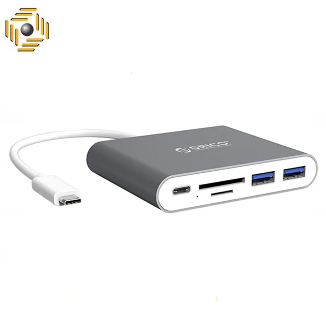 مبدل USB-C به USB و کارت خوان اوریکو مدل RCC2A