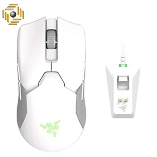 ماوس بی سیم مخصوص بازی ریزر مدل  Viper Ultimate & Mouse Dock Mercury Edition