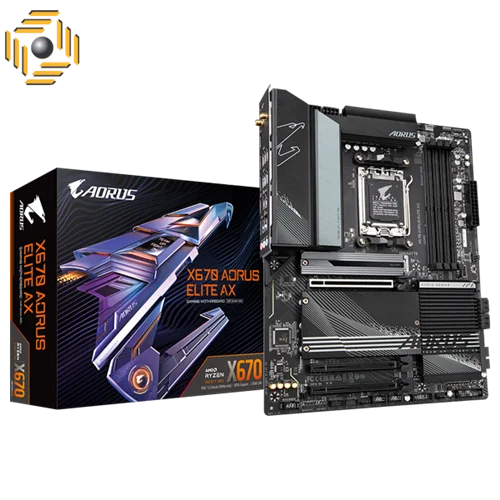 مادربرد گیگابایتX670 AORUS ELITE AX