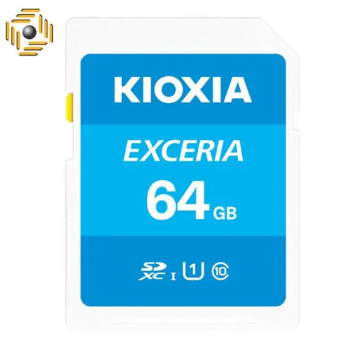 کارت حافظه کیوکسیا مدل EXCERIA کلاس 10 استاندارد UHS-1 سرعت 100MBps ظرفیت 64 گیگابایت