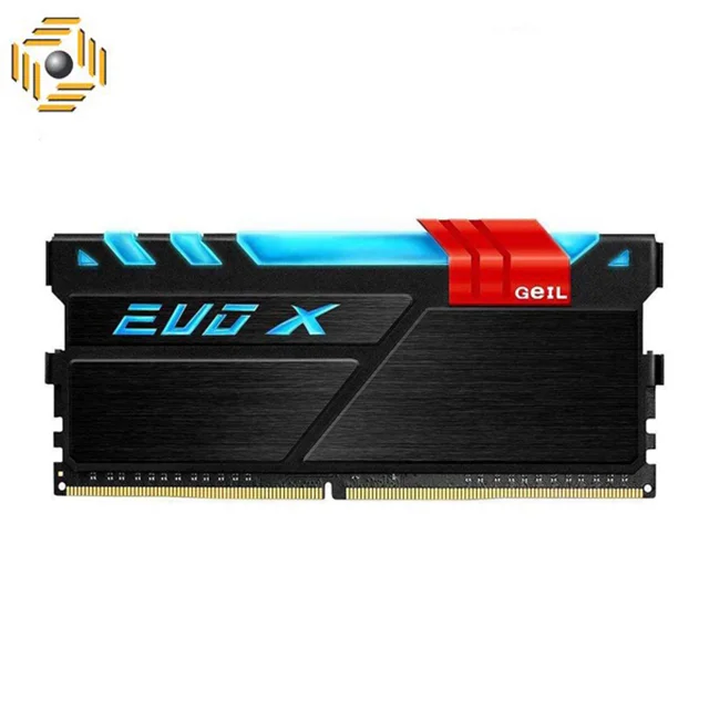 رم دسکتاپ DDR4 تک کاناله 2400 مگاهرتز CL16 گیل مدل Evo X ظرفیت 8 گیگابایت