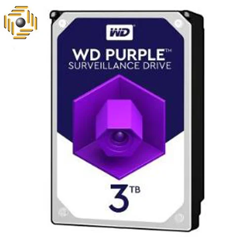 هارددیسک اینترنال وسترن دیجیتال مدل Purple WD30PURX ظرفیت 3 ترابایت