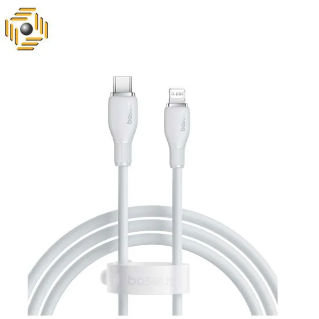 کابل تبدیل 1.2 متری USB-C به لایتنینگ بیسوس مدل Pudding P10355701221-B1