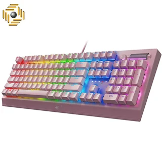 کیبورد گیمینگ ریزر  BlackWidow V3 Yellow Switch Quartz Edition