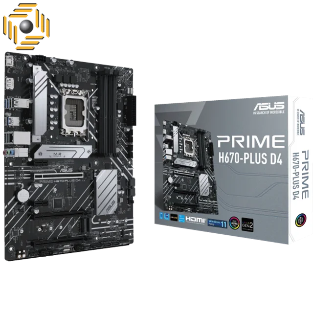 مادربرد ایسوس PRIME H670 PLUS D4