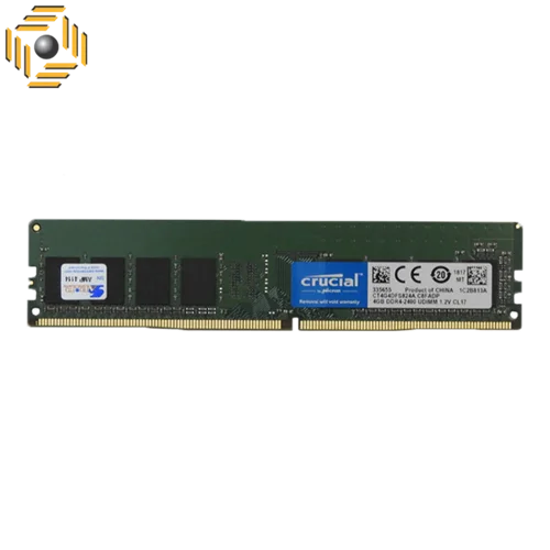 رم دسکتاپ DDR4 تک کاناله 2666 مگاهرتز کروشیال مدل CL17 ظرفیت 4 گیگابایت