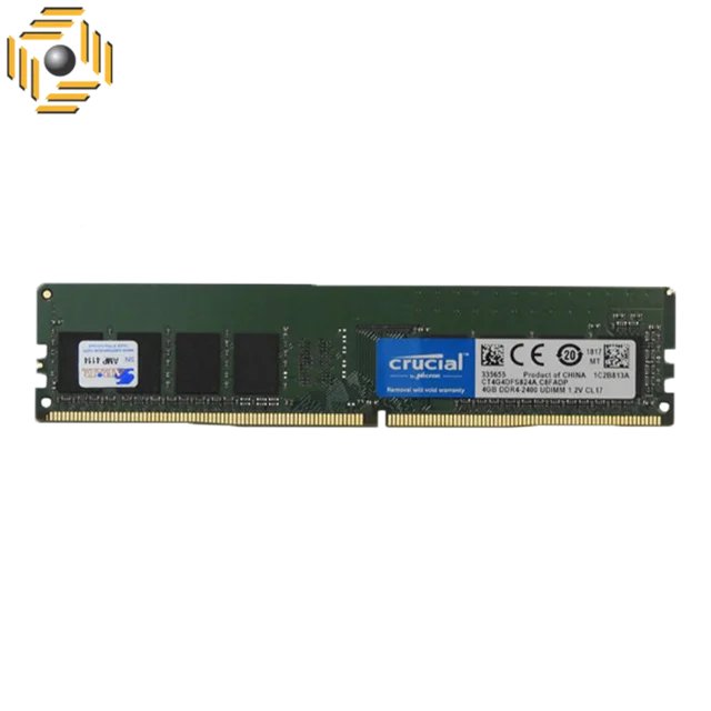 رم دسکتاپ DDR4 تک کاناله 2666 مگاهرتز کروشیال مدل CL17 ظرفیت 4 گیگابایت
