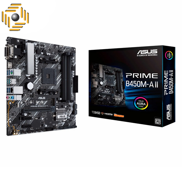 مادربرد ایسوس ASUS PRIME B450M-A II DDR4