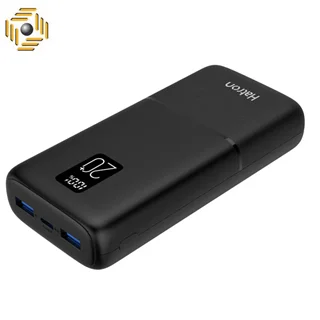 پاوربانک هترون مدل HPB 2060 PQ ظرفیت 20000 میلی آمپر ساعت