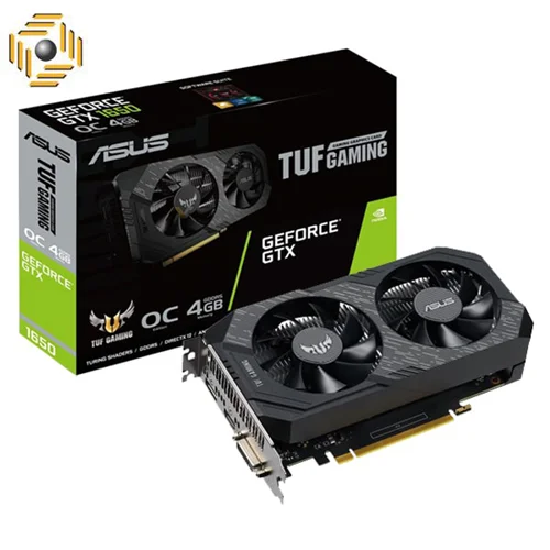 کارت گرافیک ایسوس مدل TUF-GTX1650-O4GD6-P-GAMING