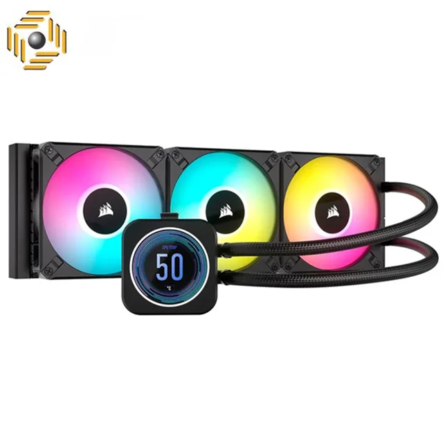 خنک کننده مایع پردازنده کورسیر مدل iCUE H150i ELITE LCD XT Display