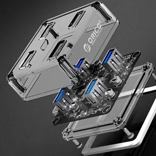 هاب USB 3.0 چهار پورت اوریکو مدل MH4UC-U3-05