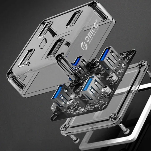 هاب USB 3.0 چهار پورت اوریکو مدل MH4UC-U3-05