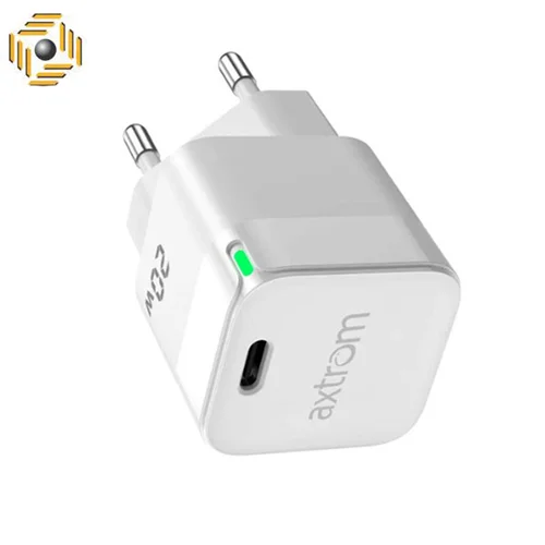 شارژر دیواری 20 واتی اکستروم تکنولوژی گان مدل Axtrom GaN AWC20WPD-LED
