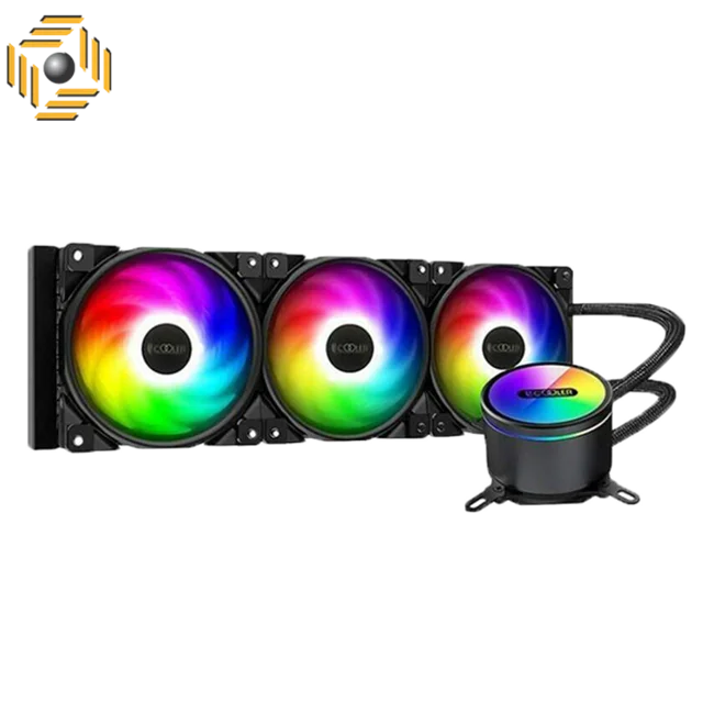 خنک کننده پردازنده پی سی کولر مدل PCcooler GI-CX360 ARGB