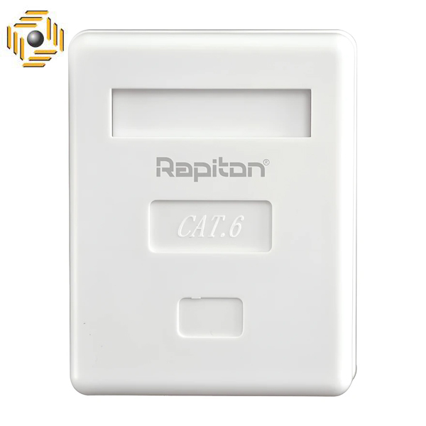 پریز روکار شبکه رپیتون Rapiton RP-SB1-6U1