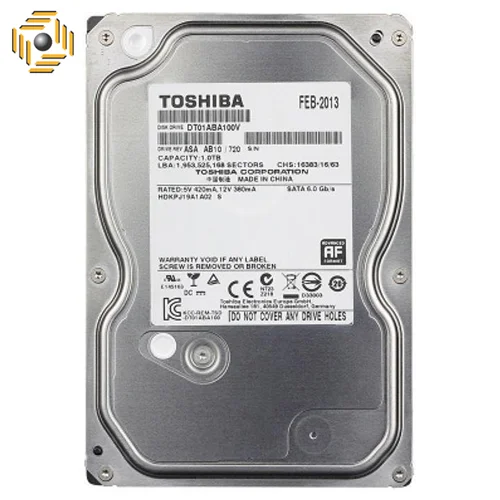 هارد دیسک اینترنال توشیبا 2 ترابایت مدلDT02ACA200