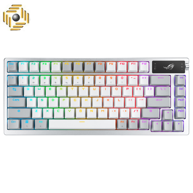 کیبورد ایسوس ASUS ROG Strix M701 AZOTH WHITE WIRELESS