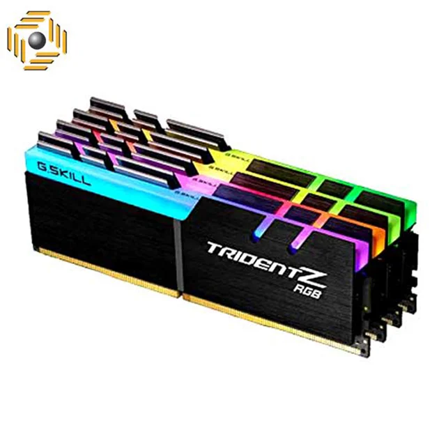 رم دسکتاپ DDR4 دو کاناله 2400 مگاهرتز CL15 جی اسکیل مدل TRIDENT Z RGB ظرفیت 16 گیگابایت