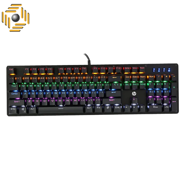 کیبورد مخصوص بازی مکانیکی اچپی مدل GK100F