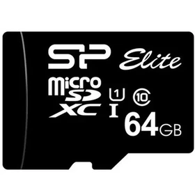 کارت حافظه microSDXC سیلیکون پاور مدل Elite کلاس 10 استاندارد UHS-I U1 سرعت 85MBps ظرفیت 64 گیگابایت